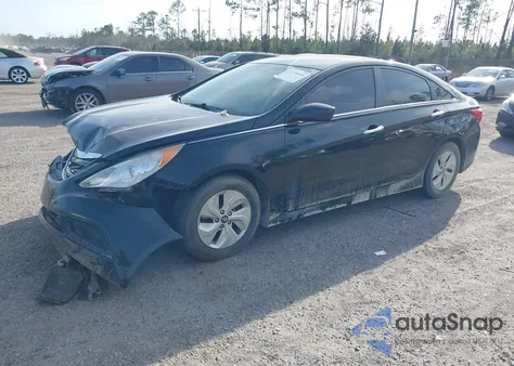 2014 Hyundai Sonata Gls z USA, uszkodzony, nr VIN 5NPEB4AC2EH818758